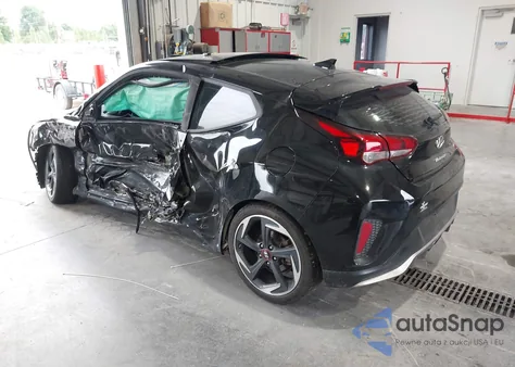 2019 Hyundai Veloster Turbo from USA, damaged, VIN KMHTH6ABXKU005383